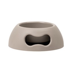 Хранилка за кучета United Pets Pappy, Сив, 24,5 cm - Аксесоари