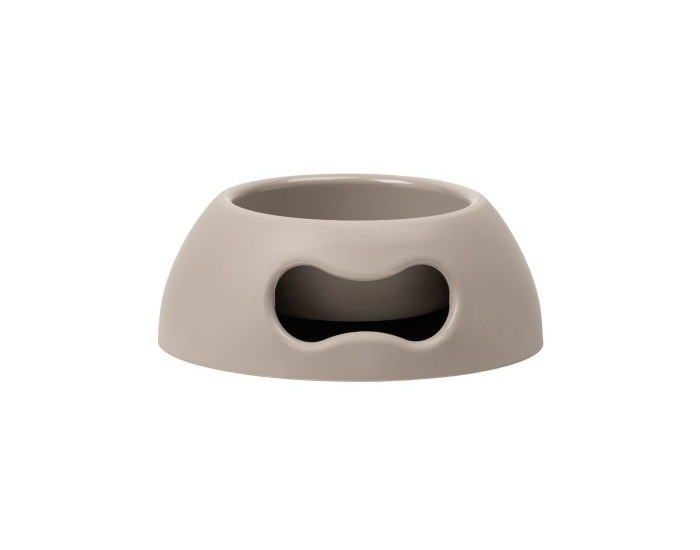 Хранилка за кучета United Pets Pappy, Сив, 24,5 cm
