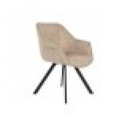 Стол DKD Home Decor Черен Бежов 64 x 67 x 85 cm - Комплекти маси и столове