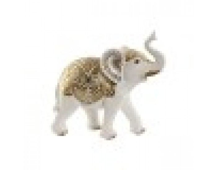 Декоративна фигурка Home ESPRIT Златен Слон 15 x 6 x 14 cm