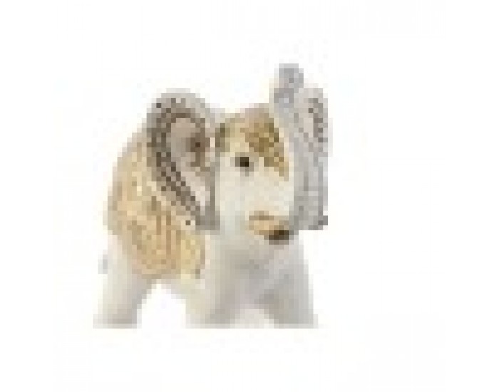 Декоративна фигурка Home ESPRIT Златен Слон 15 x 6 x 14 cm