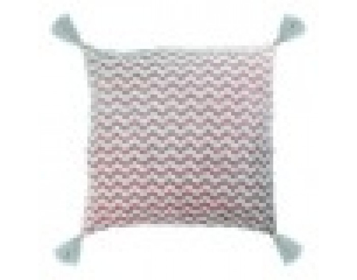 Възглавница Зиг-заг (40 X 40 cm) 119635 - Сив