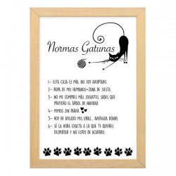 Декорация за стена Котки 32 x 25 cm - Сувенири, Подаръци, Свещи