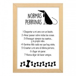 Декорация за стена Куче 32 x 25 cm - Сувенири, Подаръци, Свещи