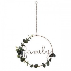 Sign Family Златен (ø 31 cm) 118270 - Картини, Плакати, Пъзели