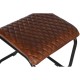 Стол Home ESPRIT Кафяв Черен 47 x 50 x 88 cm Стол Home ESPRIT Кафяв Черен 47 x 50 x 88 cm