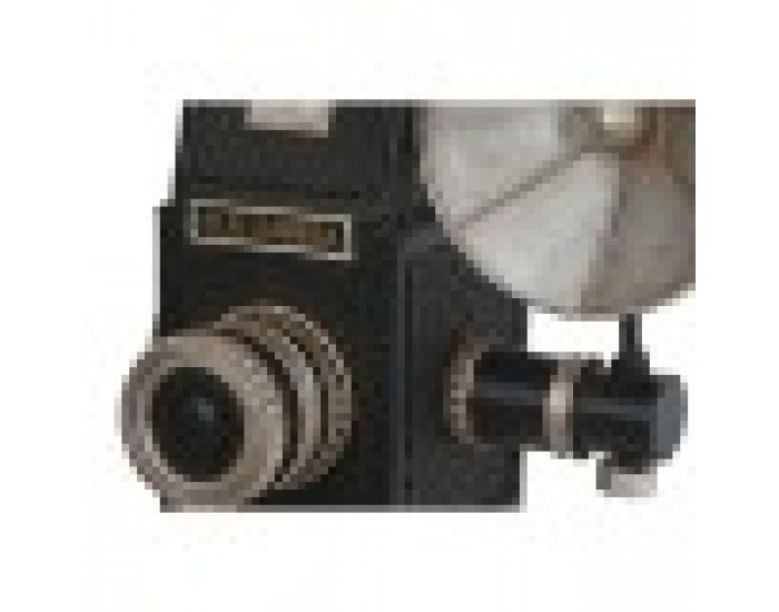 Декоративна фигурка Home ESPRIT Черен Сребрист Оператор Vintage 26 x 16 x 24 cm