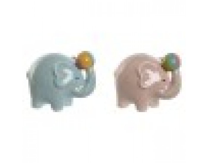 Cпестовна касичка Home ESPRIT Dolomite Слон 17 x 11 x 14,5 cm (2 броя)