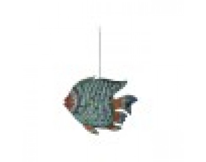 Декоративна фигурка Home ESPRIT Многоцветен Риба 108 X 16 X 80 cm