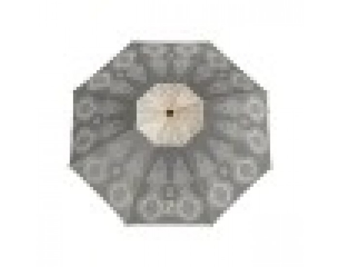 Плажен чадър Сив Ø 180 cm SPF50+ Boho