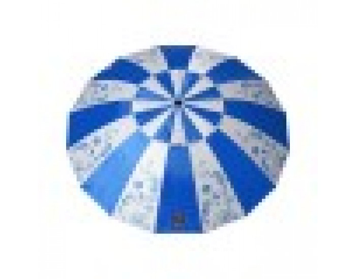 Плажен чадър Син Ø 240 cm SPF50+ Военен