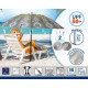 Плажен чадър Ø 240 cm SPF50+ Ориенталски Плажен чадър Ø 240 cm SPF50+ Ориенталски