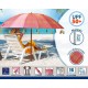 Плажен чадър Корал Ø 240 cm SPF50+ Плажен чадър Корал Ø 240 cm SPF50+