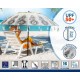 Плажен чадър Бял Ø 220 cm SPF50+ Boho Плажен чадър Бял Ø 220 cm SPF50+ Boho