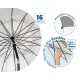Плажен чадър Сив Ø 220 cm SPF50+ Boho Плажен чадър Сив Ø 220 cm SPF50+ Boho