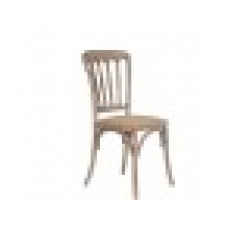 Трапезен стол Home ESPRIT Светло кафяв Pатан Ела 45 x 48 x 92 cm - Маси