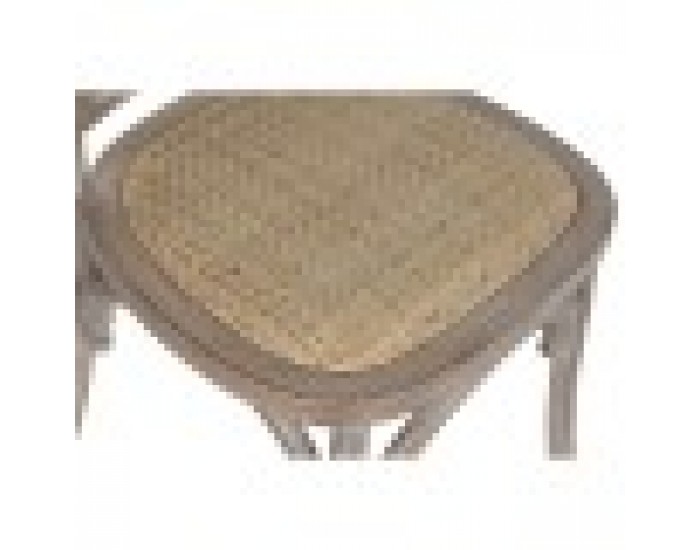 Трапезен стол Home ESPRIT Светло кафяв Pатан Ела 45 x 48 x 92 cm