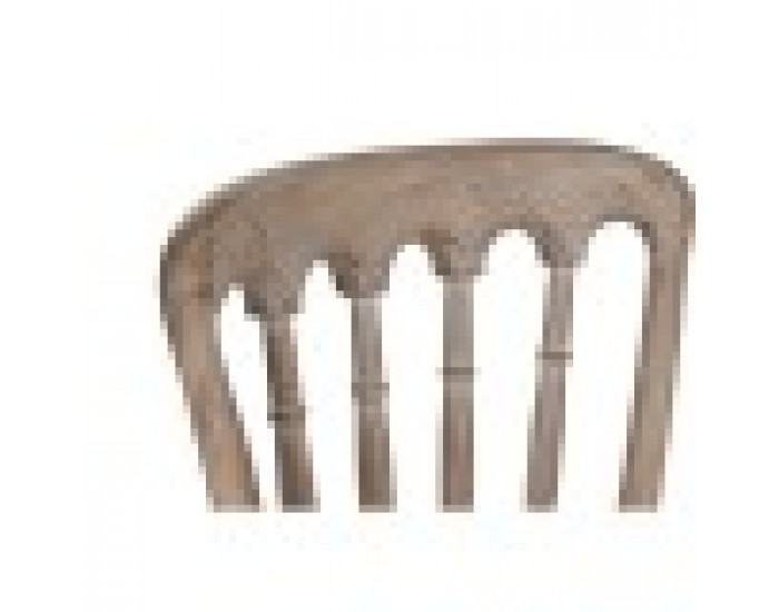 Трапезен стол Home ESPRIT Светло кафяв Pатан Ела 45 x 48 x 92 cm