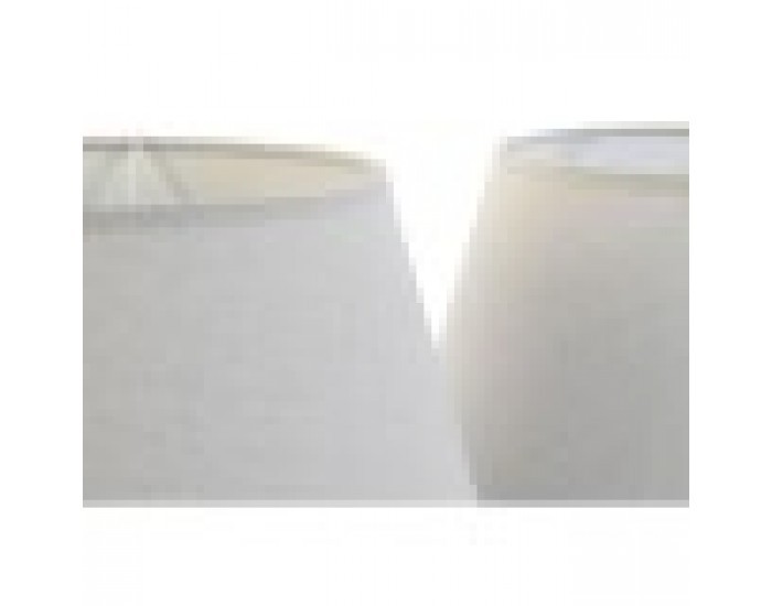 Купол на Лампа Home ESPRIT Бежов лен Метал 40 x 40 x 25 cm (2 броя)