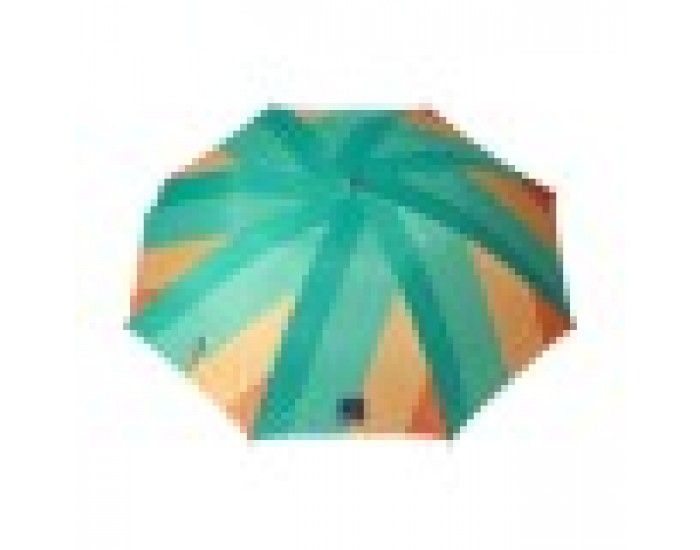 Плажен чадър Зелен Ø 160 cm SPF50+