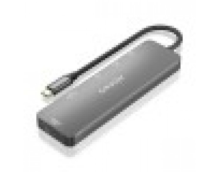 USB извод Aisens ASUC-6P016-GR Сив Многоцветен USB извод Aisens ASUC-6P016-GR Сив Многоцветен