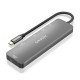 USB извод Aisens ASUC-6P016-GR Сив Многоцветен USB извод Aisens ASUC-6P016-GR Сив Многоцветен