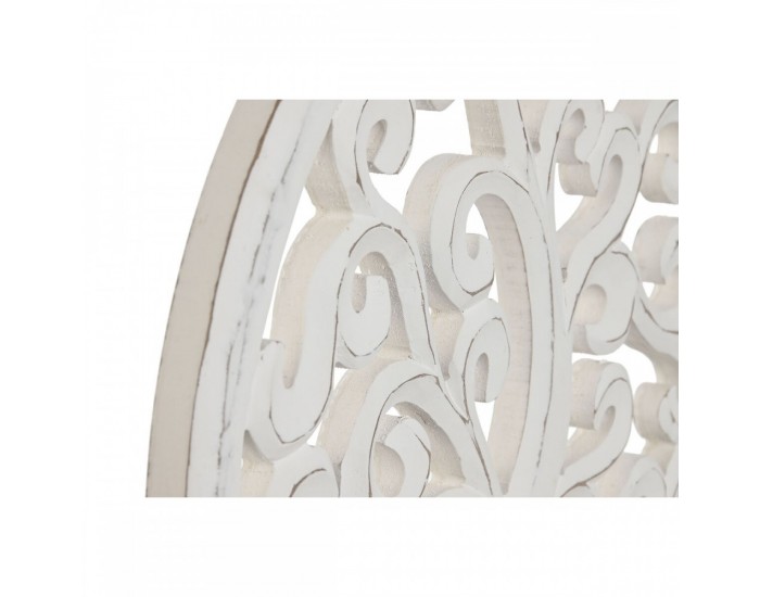 Декоративна фигурка Home ESPRIT Бял Кафяв Дърво Арабин 40 x 9 x 45 cm