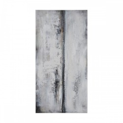 Картина Сив Абстрактен 120 x 3 x 60 cm - Картини, Плакати, Пъзели