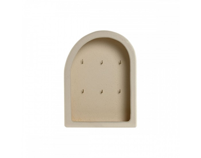 Шкаф за ключове Home ESPRIT Бежов 20,5 X 8,5 X 27,5 cm Шкаф за ключове Home ESPRIT Бежов 20,5 X 8,5 X 27,5 cm