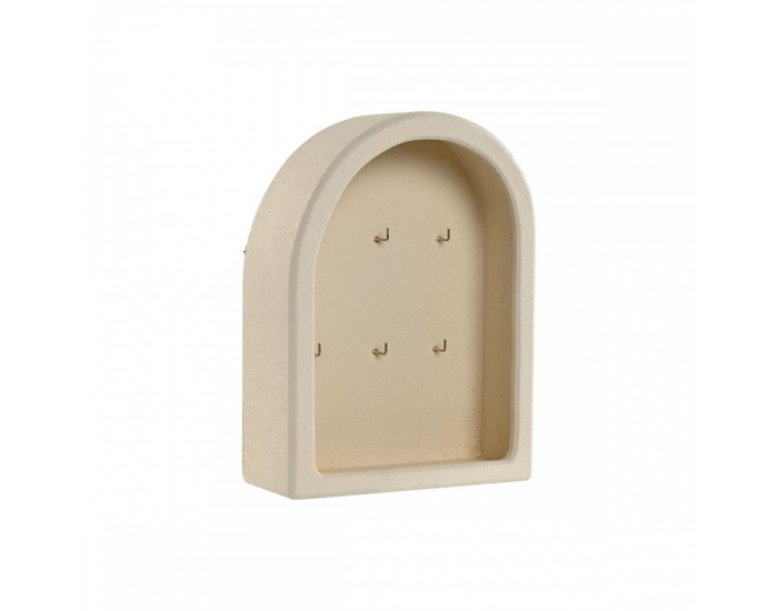 Шкаф за ключове Home ESPRIT Бежов 20,5 X 8,5 X 27,5 cm Шкаф за ключове Home ESPRIT Бежов 20,5 X 8,5 X 27,5 cm