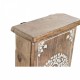 Шкаф за ключове Home ESPRIT Бял Естествен 18 x 7,5 x 28 cm Шкаф за ключове Home ESPRIT Бял Естествен 18 x 7,5 x 28 cm