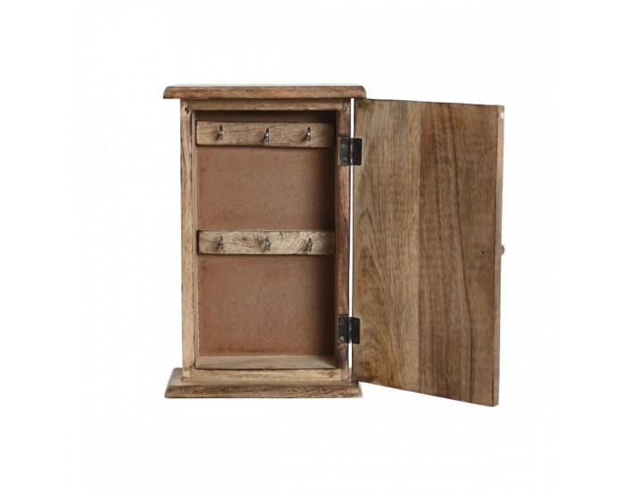 Шкаф за ключове Home ESPRIT Бял Естествен 18 x 7,5 x 28 cm Шкаф за ключове Home ESPRIT Бял Естествен 18 x 7,5 x 28 cm