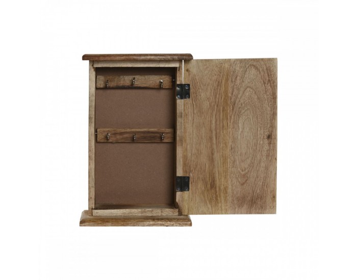 Шкаф за ключове Home ESPRIT Естествен 18 x 7,5 x 28 cm Шкаф за ключове Home ESPRIT Естествен 18 x 7,5 x 28 cm