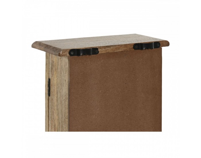 Шкаф за ключове Home ESPRIT Естествен 18 x 7,5 x 28 cm Шкаф за ключове Home ESPRIT Естествен 18 x 7,5 x 28 cm