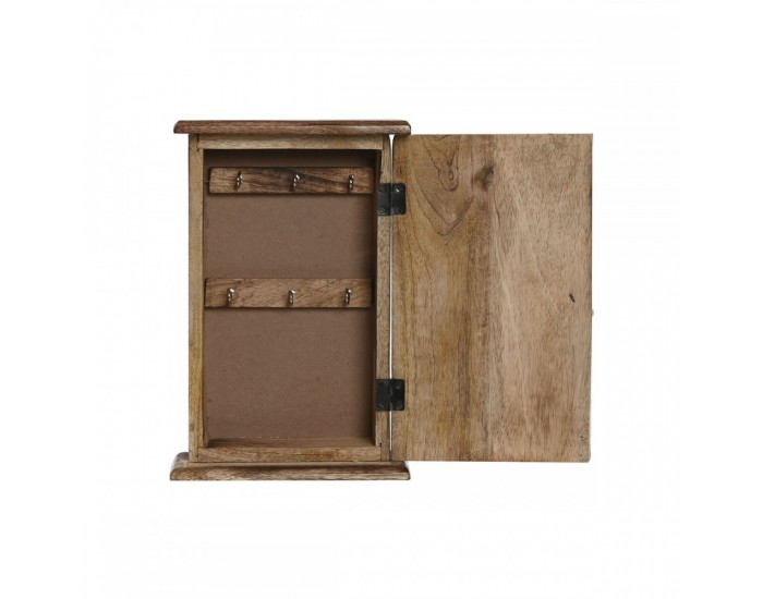 Шкаф за ключове Home ESPRIT Естествен 18 x 7,5 x 28 cm Шкаф за ключове Home ESPRIT Естествен 18 x 7,5 x 28 cm