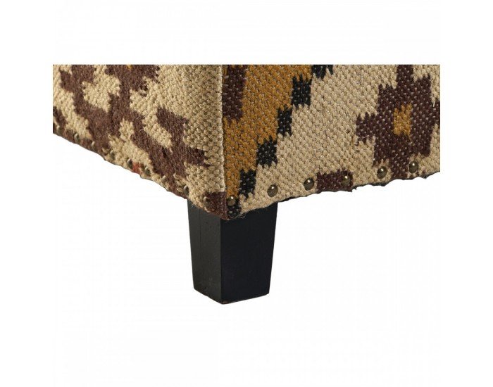 Cтепенки Home ESPRIT Бежов Горчица 80 x 80 x 44 cm Cтепенки Home ESPRIT Бежов Горчица 80 x 80 x 44 cm