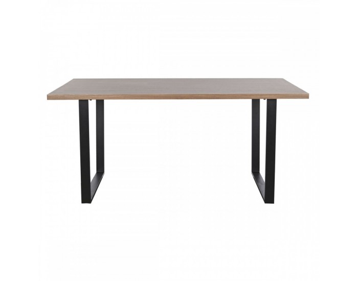Трапезна маса Home ESPRIT Кафяв Черен Желязо Дървен MDF 160 x 90 x 75 cm Трапезна маса Home ESPRIT Кафяв Черен Желязо Дървен MDF 160 x 90 x 75 cm