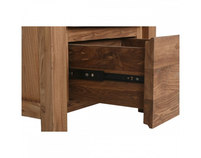 Обзавеждане Home ESPRIT Естествен тиково дърво 60 x 40 x 190 cm
