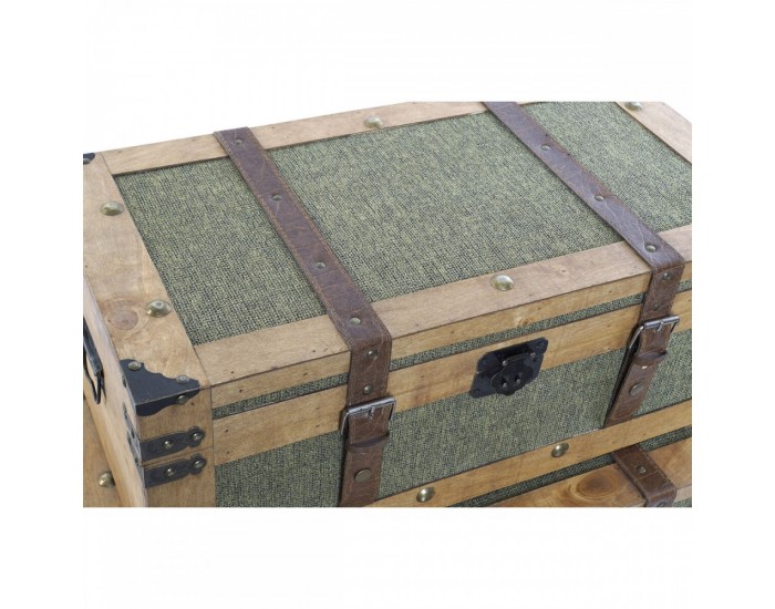 Комплект сандъци Home ESPRIT Зелен Дървен Пластно Тропически 81 x 50 x 45 cm (3 броя) Комплект сандъци Home ESPRIT Зелен Дървен Пластно Тропически 81 x 50 x 45 cm (3 броя)