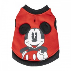 Суичър за Kуче Mickey Mouse XXS Червен - Аксесоари