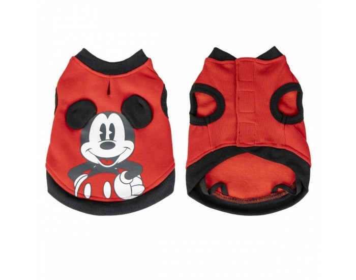 Суичър за Kуче Mickey Mouse XXS Червен Суичър за Kуче Mickey Mouse XXS Червен