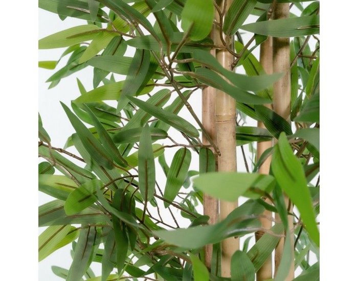 Дърво Home ESPRIT полиестер Бамбук 40 x 40 x 180 cm