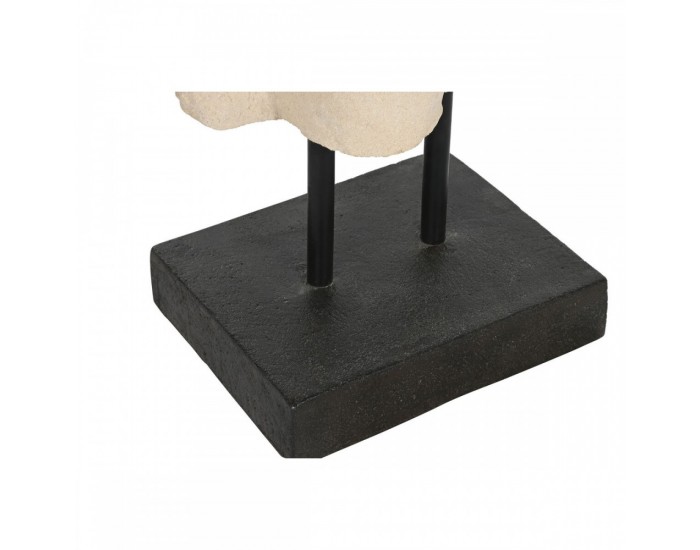 Декоративна фигурка Home ESPRIT Бял Черен Буда 40 x 27 x 148 cm