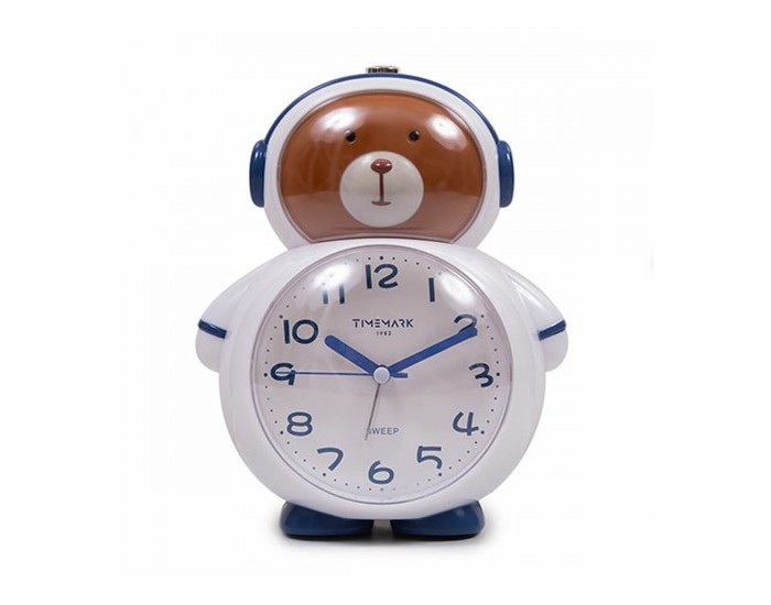Аналогов будилник Timemark Мечка Астронавт Многоцветен Пластмаса