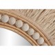 Стенно огледало Home ESPRIT Естествен Тропически 80 x 4 x 80 cm