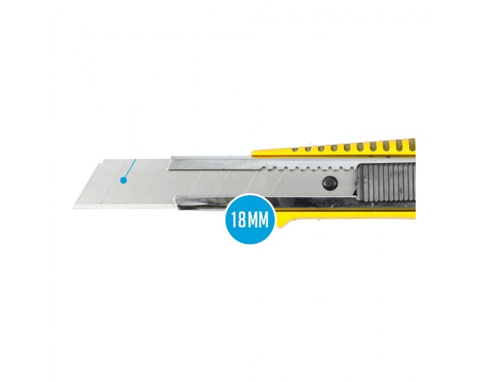 Макетен нож Ferrestock Жълт 18 mm