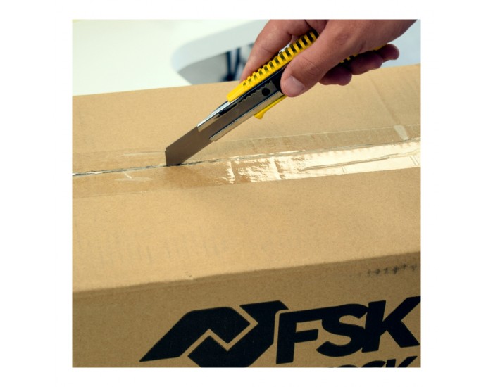 Макетен нож Ferrestock Жълт 18 mm