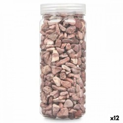 Декоративни Камъни Червен 10 - 20 mm 700 g (12 броя) - Външно осветление, Мрежи и Декорация