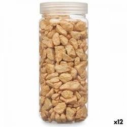 Декоративни Камъни Бежов 10 - 20 mm 700 g (12 броя) - Външно осветление, Мрежи и Декорация