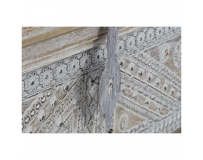 Ракла DKD Home Decor Бял Месинг Дърво манго (88 x 40 x 45 cm) Ракла DKD Home Decor Бял Месинг Дърво манго (88 x 40 x 45 cm)
